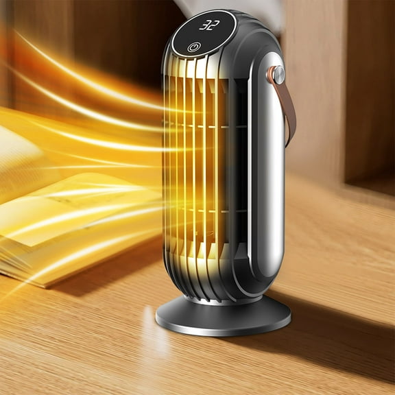 1500W Smart Space Heaters for Indoor Use, Portable Heater with 70°Oscillation, WiFi Alexa & Google Assistant Electric Heater, with Thermostat & Remote, Safety Small Heater for Office Home