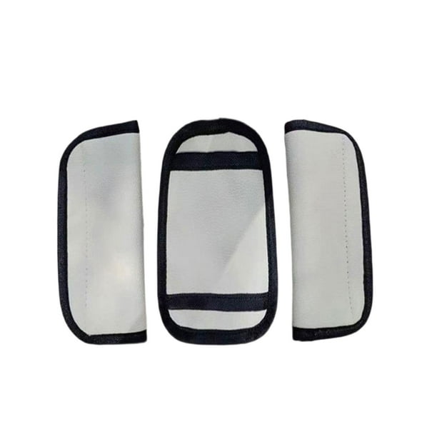 Cojín de la correa del coche perfecl para cochecito de bebé protector del hombro beige