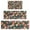Pioneer Flower Floral-2, variant on Pioneer Flower Floral Print Pattern Kitchen Rugs Sets Of 3,Kitchen Runner Rugs Non Skid Washable,Decorative Kitchen Floor Mats for Kitchen,Sink,Laundry,17"x30" 17"x47" 17"x59"