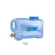 thumbnail image 5 of Toystoory Cubo de agua para coche, PC de conducción, grifo de contenedor de tanque grueso para Picnic, senderismo, Camping, suministros de Kits de desorden para acampar 12L+tubo, 5 of 6