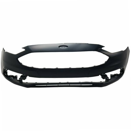 LABLT Front Bumper Cover Primered Plastic Replacement for 2017 2018 Fusion