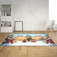 thumbnail image 2 of Merry Christmas Woofmas Xmas Noel Dalmatian Elf Candy Cane Snow Indoor Rug Dog Lover Carpet Living Bed Room Sofa Home Decor - 13017, 2 of 5