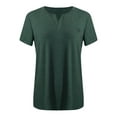 thumbnail image 4 of Womens Summer Oversized T Shirts Womens Short Sleeve T Shirts Loose Fit Womens T Shirts Under 10 Solid Color Tshirts Tops for Women, 4 of 4