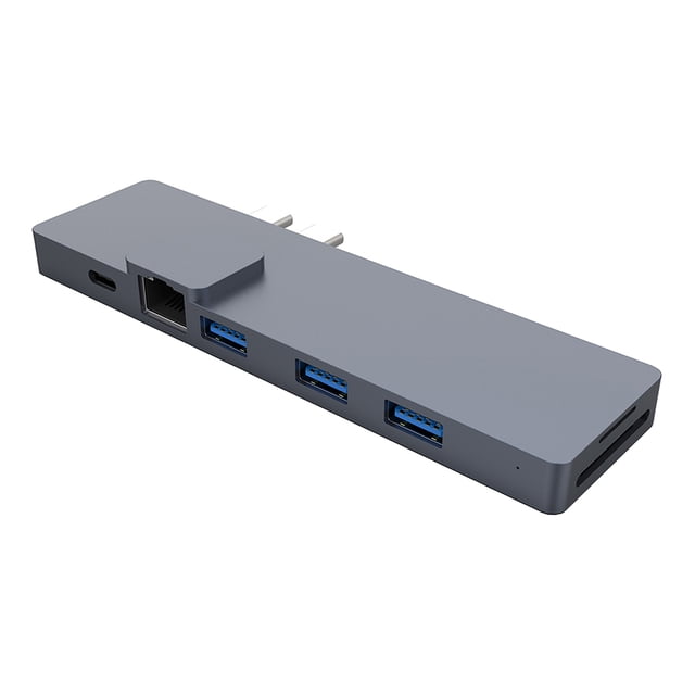 Adaptador Hub USB C 8 en 1 Tipo C Hub con Thunderbolt 3 4K HD 3 Puertos USB 3.0 Lector de tarjetas SD TF Speravity EL3284-00B