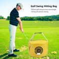 thumbnail image 3 of Ayuda para el swing Btafrte Golf Gesto entrenamiento Correcto para Principiantes color amarillo, 3 of 9