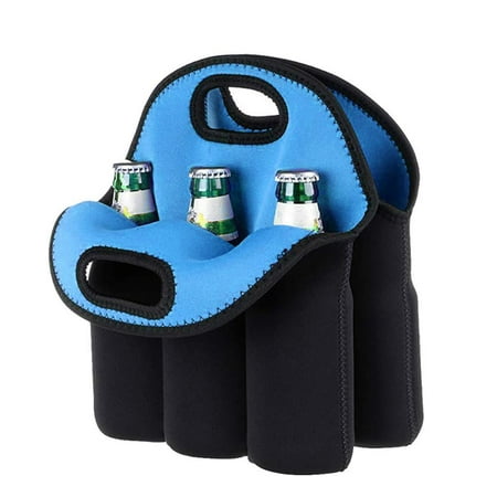

Wine Carrier Tote Bag 6-Bottle Wine Bottle Holder for Travel Insulated Wine Bag with Carrying Handle