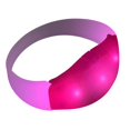 thumbnail image 1 of Blinkee RBFBL-PK Rubber Frosted Bracelet, Pink, 1 of 1