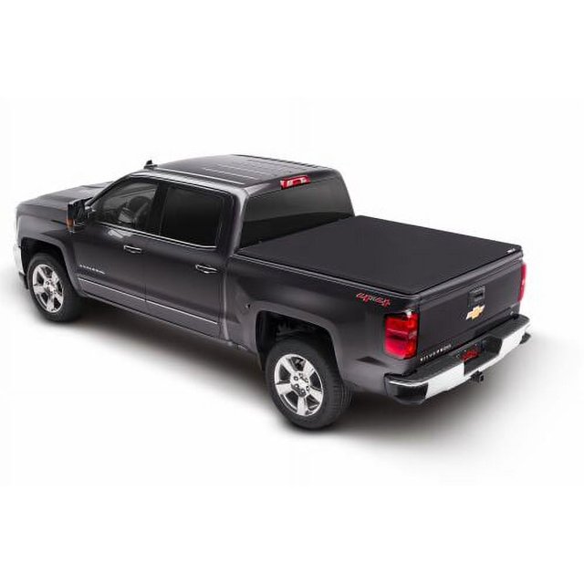 Convient pour Nissan Frontier Extang 2022-2024, Couverture 94962 Trifecta 2.0 Signature; Pliable et Souple; 2 Plis/3 Panneaux; Non Articulée à l'Avant; Verrouillable via Hayon; Noir; Toile