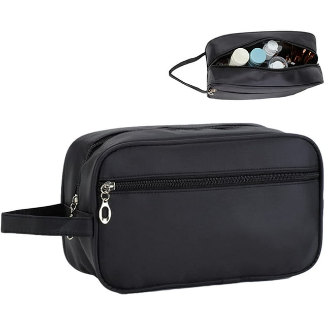 Neceser para Hombre, Neceser de Afeitar Impermeable, Neceser Impermeable, Bolsas de Maquillaje de Viaje multifunción, Negro Need for Men ER
