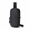 thumbnail image 2 of Sentmoon Sling Bag for Men Chest Bag for Men Unisex Couple Chest Bag Solid Color Crossbody Bag Waist Bag Outdoor Sports Spring and Summer Style Trendy Lightweight Versatile Crossbody Bag, 2 of 10