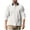 White, variant on Dagugfen Golf Shirts for Men Button Lapel V Neck Ruched 3/4 Sleeve Loose Lightweight Casual Work Tops