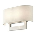 thumbnail image 2 of 42934-91 Livex Lighting 2 Light Large ADA Wall Sconce In Contemporary Style-9.5 Inches Tall and 15 Inches Wide-Brushed Nickel Finish, 2 of 17