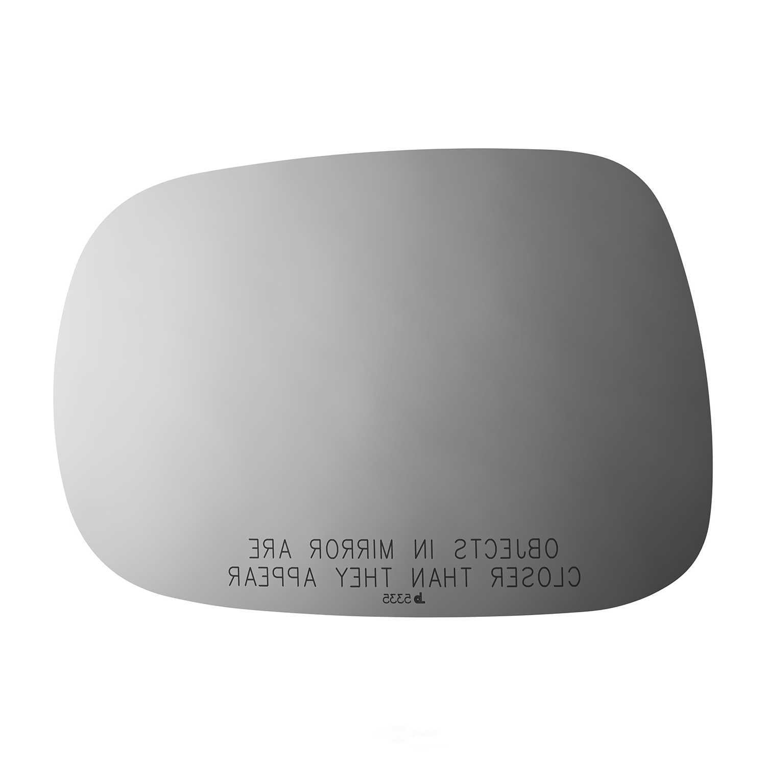 Burco Side View Mirror Replacement Glass - Clear Glass - 5335