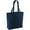Navy, variant on Brand Lab Plain Natural Oversized Tote Bag
