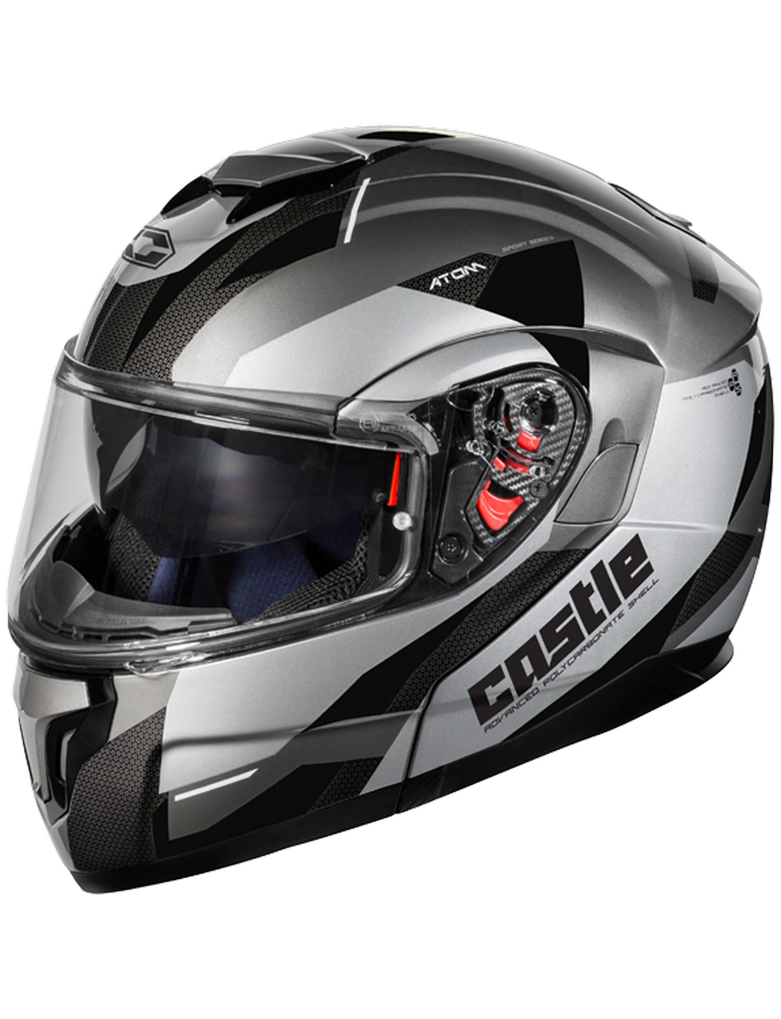 X-Large HJC CL-Max 3 Gallant Adult Snowmobile Helmet with Electric Shield MC-1SF 