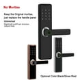 thumbnail image 2 of Bluetooth Fingerprint Keypad Touch For Apartment Smart Door Lock Keyless Entry Door Lock For Front Door ,Easy Installation, 2 of 5