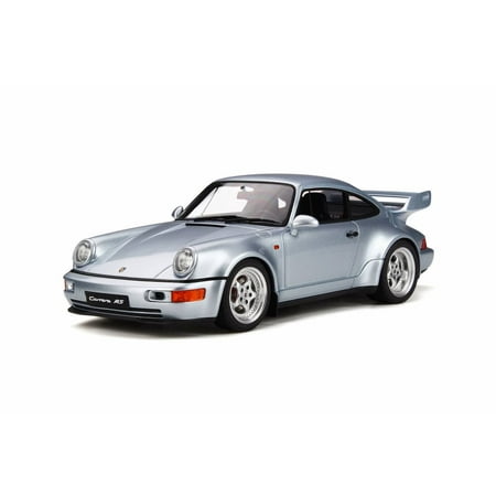 1993 Porsche 911 Carrera RS 3.8 Hard Top, Polar Silver - GT Spirit GT735 - 1/18 scale Resin Model Toy Car