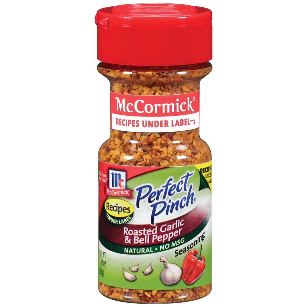 McCormick Perfect Pinch® Roasted Garlic & Bell Pepper Seasoning 3.37 oz