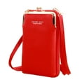 thumbnail image 2 of Bolso bandolera para teléfonos móviles Yuyangstore Monedero del teléfono celular Rojo, 2 of 8