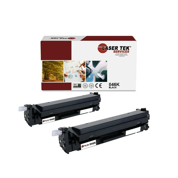 2Pk LTS 046 Black Compatible for Canon ImageClass MF731Cdw, LBP654Cdw Toner