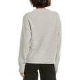 thumbnail image 2 of Vince Camuto womens  Eyelash Crewneck Sweater, XL, Grey, 2 of 3