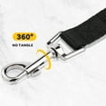 thumbnail image 3 of Petbobi Long Dog Leash Lead 50ft/100ft for Dog Training Obedience Recall Outdoor Playing Camping, Black, 3 of 8