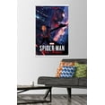 thumbnail image 2 of Marvel's Spider-Man: Miles Morales - Pose Wall Poster with Wooden Magnetic Frame, 22.375" x 34", 2 of 5