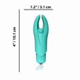thumbnail image 3 of Screaming O 4B Demon Silicone Stimulating Mini Clitoral Vibrator, Kiwi, 3 of 4