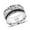 Boho Vintage, variant on Anxiety Ring for Women 925 Sterling Silver Spinning Spinner Rings for Men Oxidized Concave Boho Vintage Jewelry Band Meditation Stress Relief Women Size 11 Birthday Christmas Gifts