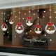 thumbnail image 5 of Pegatinas de pared navideñas, pegatinas de vidrio de doble cara, decoraciones para el salón, puerta, ventana y ventana, 5 of 5
