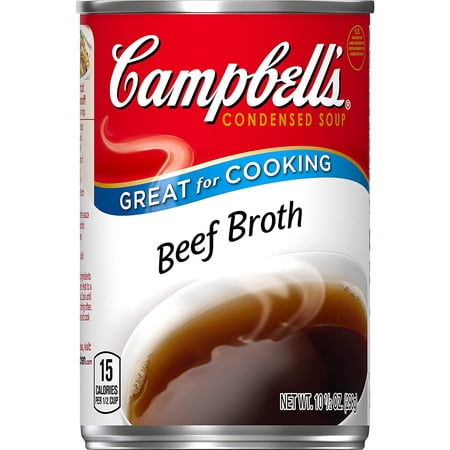 Campbells&nbsp;Condensed Beef Broth, 10.5 oz. Can (Pack of 12)