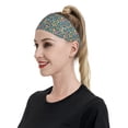 thumbnail image 5 of Uemuo Foxes and Birds in Forest Printed Sports Headbands for Men Women,Moisture Wicking Workout Headband, Sweatband Headbands,Non-slip Workout Gym Yoga Headband, 5 of 9
