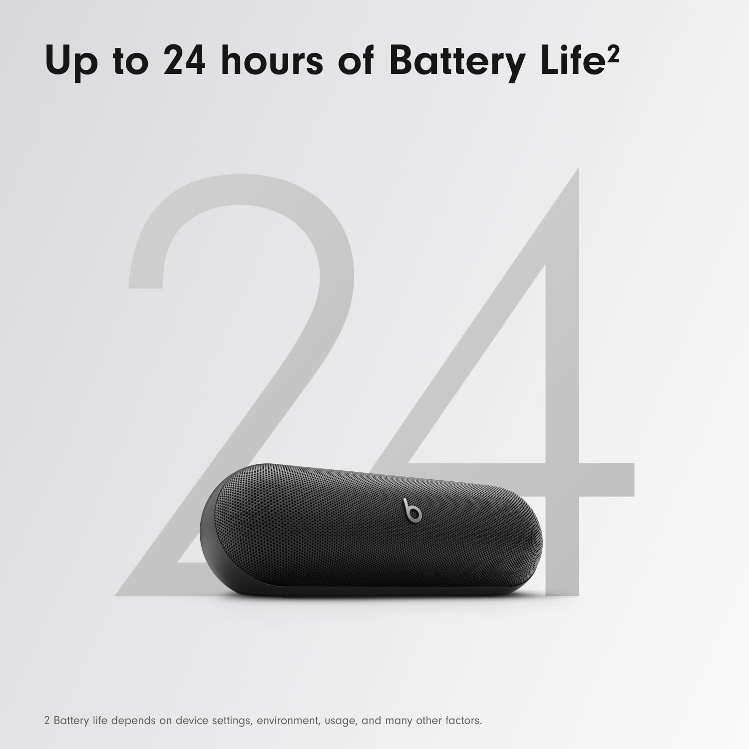 Beats by Dr. Dre Pill Wireless Bluetooth Portable Speaker, 1 Speaker, Matte Black, 1, 1, 1