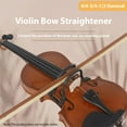 thumbnail image 3 of Tool Violin Bow Straightener Bow Collimator Carbon Fiber Resin Violin Bow Posture Hand Straightener Beginner Training Exercise Tools for 4/4 3/4 1/2 Violin String Instrument, 3 of 7