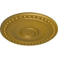 thumbnail image 3 of Ekena Millwork 19 1/8"OD x 1"P Foster Ceiling Medallion (Fits Canopies up to 5 5/8"), Hand-Painted Pharaohs Gold, 3 of 8
