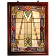 thumbnail image 2 of Tiffany-style Mission Glass Window Panel, 2 of 2