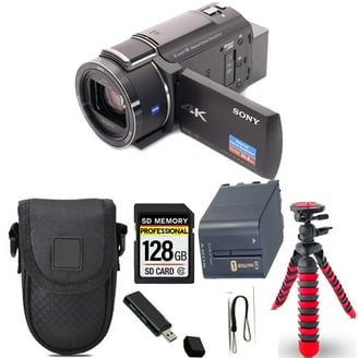 Sony FDR-AX43 4K UHD Handyman Camcorder with Bag, Tripod and