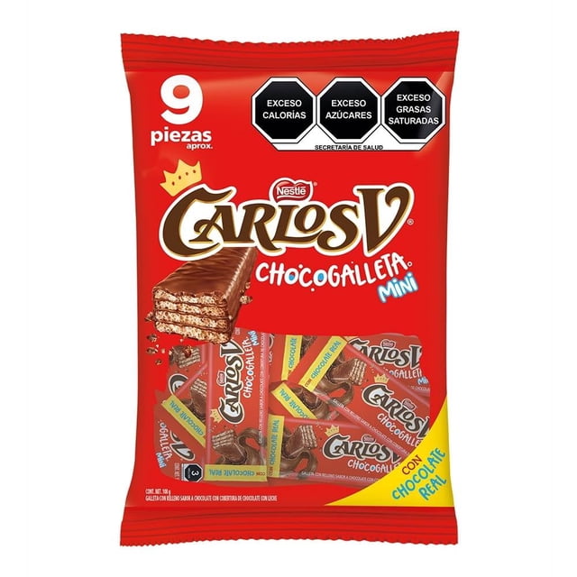 Chocogalleta Nestlé Carlos V mini 108 g