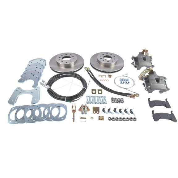 GELUOXI Complete Disc Brake Conversion Kit Rear for Ford 9 Inch and 8 Inch Housings 91664083