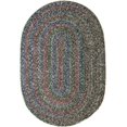 thumbnail image 1 of Rhody Rug Sophia Braided Indoor-Outdoor Rug, Graphite Gray, Oval, 2 x 8 ft., Reversible, 1 of 3