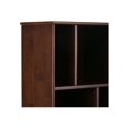 thumbnail image 3 of Simpli Home Draper - Bookcase - 6 shelves - solid hardwood - medium auburn brown, 3 of 5