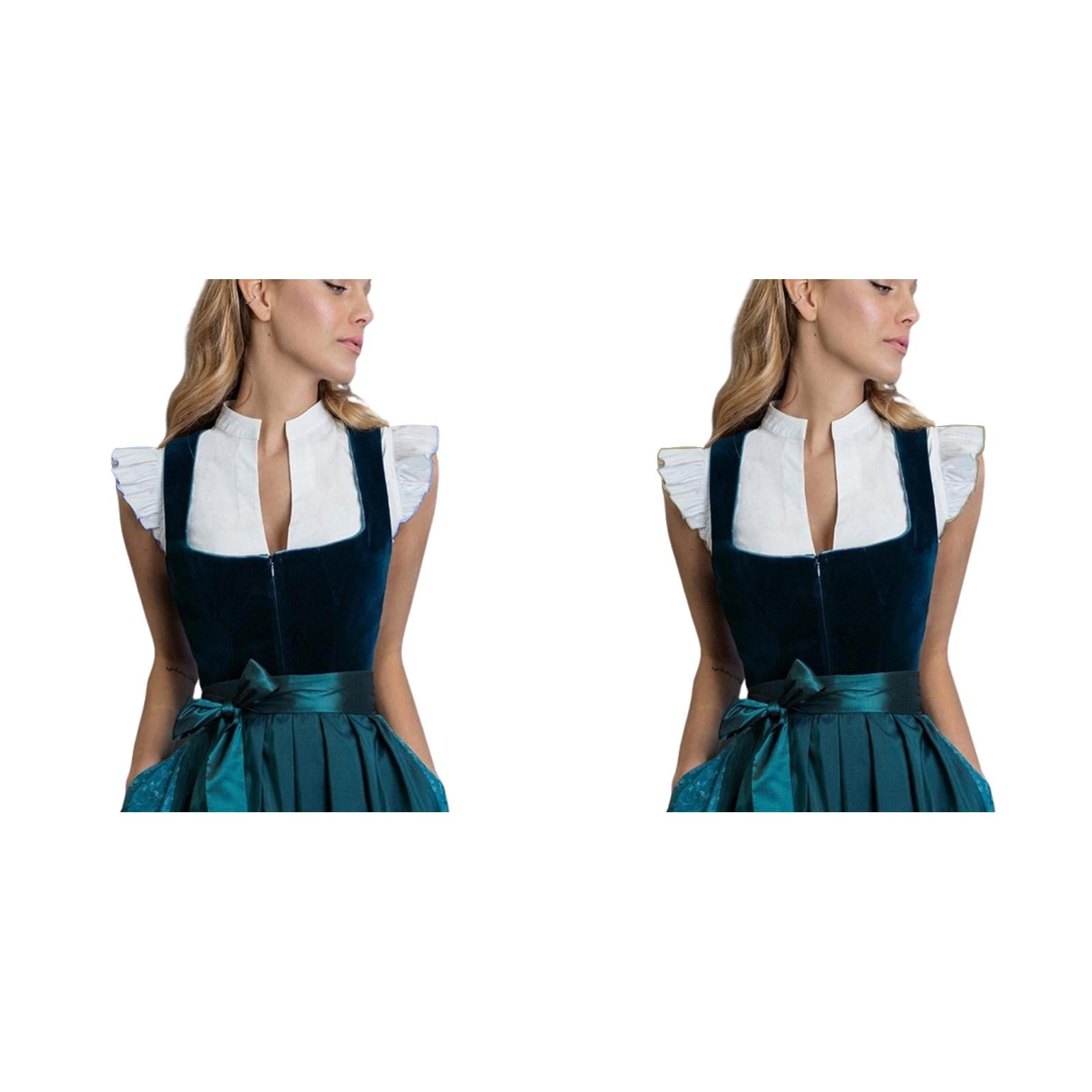 2-Pack) Rinsvye Germany Oktoberfest Womens Vintage Stockings for