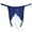 Blue, variant on Ketyyh-chn99 Panties for Ladies 2024 Ladies Briefs Panties Thongs Women Tassel Mesh Pearl Briefs Hollow Out Panties Crochet Lace Up Panty Thongs G String Lingerie Underwear Red,M