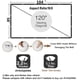 thumbnail image 5 of Pantalla de Proyección de 120 Pulgadas, Pantalla Ancha Portátil de 16:9 HD, Pantalla de Películas de Proyector Interior y Exterior Plegable Anti-arrugas para Cine en Casa, Compatible con Proyección de Doble Cara, 5 of 7