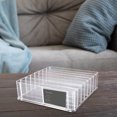 thumbnail image 2 of USHOBE 1Set Large Money Box Cash Tray Transparent Acrylic Multi Grids Design for Retailers Office, 2 of 8