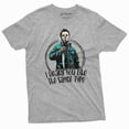 thumbnail image 6 of Men's Funny Valentine's day horror inspired T-shirt Michael the silent type funny valentine gift, 6 of 7