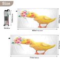 thumbnail image 4 of SKYSONIC Beach Towels 30"x60", Duck Camping Towels Flower Wreath Sand Free Beach Towel, Large Beach Towels Quick Dry Bath Travel Towels Pool Yoga Beach Mat for Men Women, 4 of 7