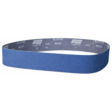 

Norton Abrasives Sanding Belt 48 in L 2 in W 50 G 78072727101