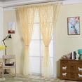 thumbnail image 2 of 1 Uds. Cortinas transparentes para balcón dormitorio 100x200cm, 2 of 3