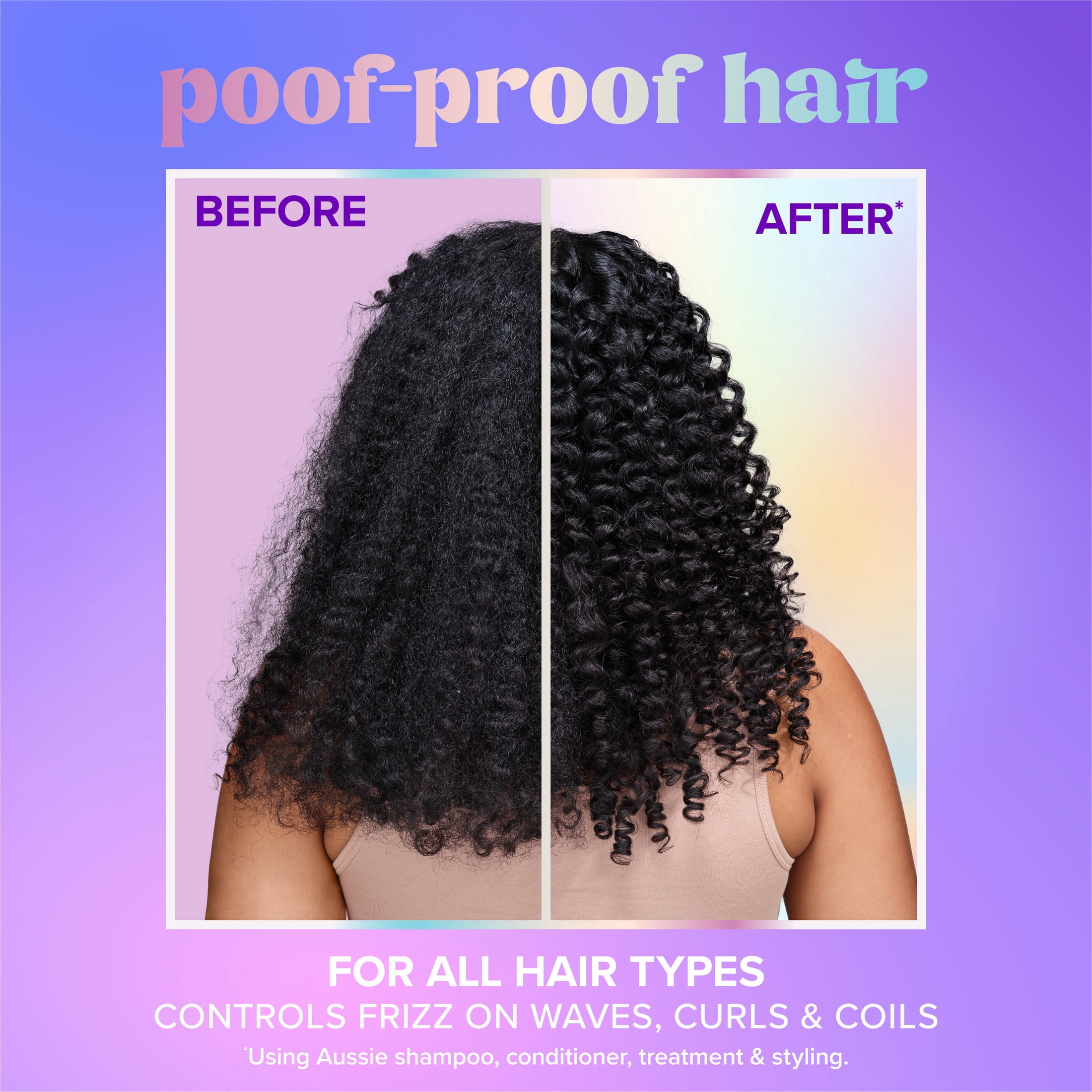 Aussie Ultra Smooth Defining Jelly, Anti-Frizz, Hold + Define, Styler, With Jojoba Oil, For All Textured Hair 10.1oz
